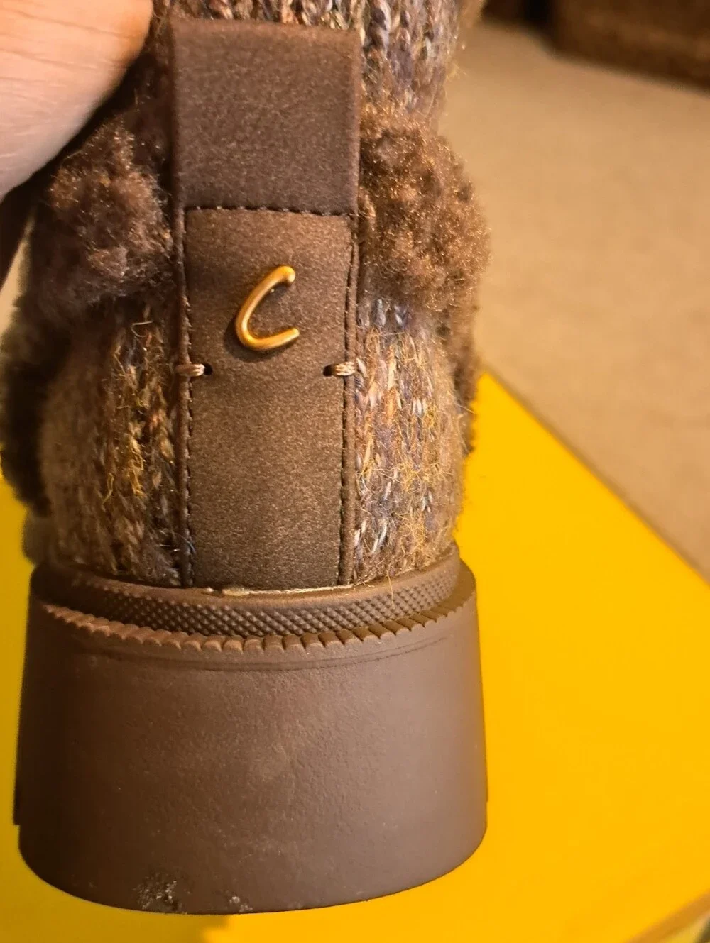 Circus by Sam Edelman Clare Cozy Knit Lug Sole Boots – NWOB – Women's Size 11